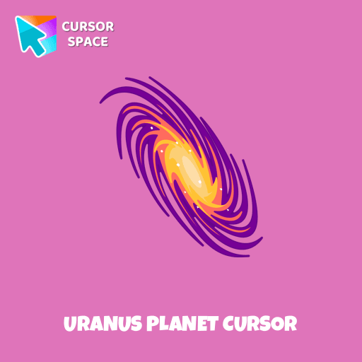 Uranus Planet cursor arrow cursor